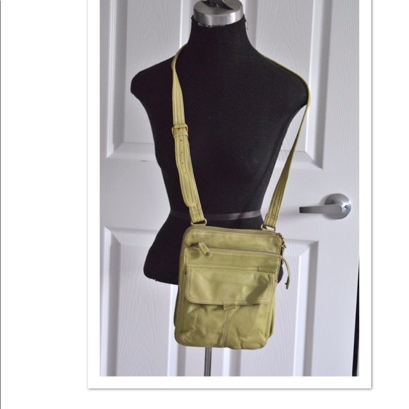 Fossil leather cross body bag - Picture 4 of 8